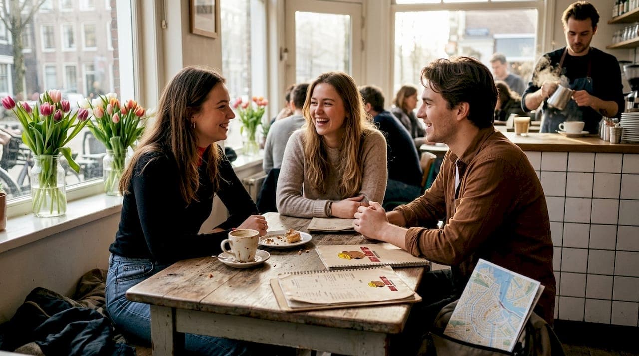 Discover the role of breakfast cafes in Amsterdam's scene