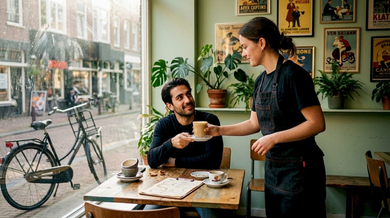 Why visit local cafes in Amsterdam for vibrant experiences