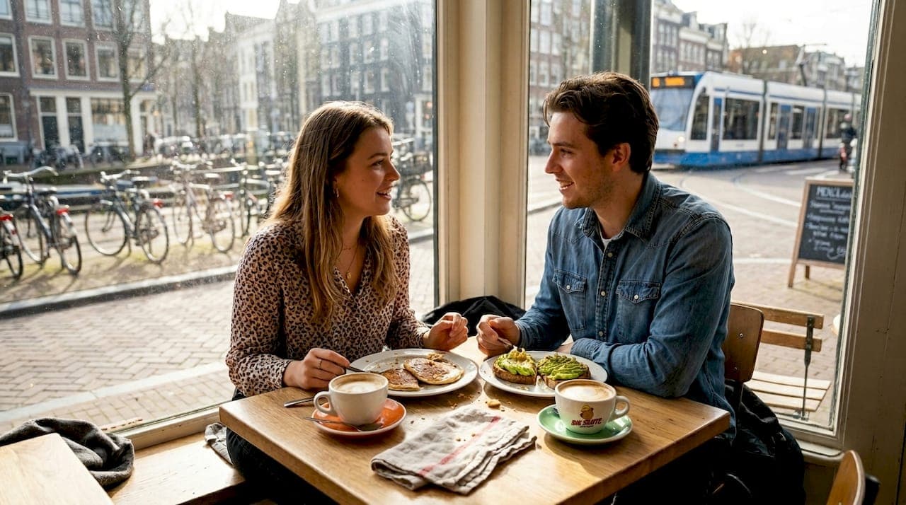 What is a breakfast café? Vibrant mornings in Amsterdam