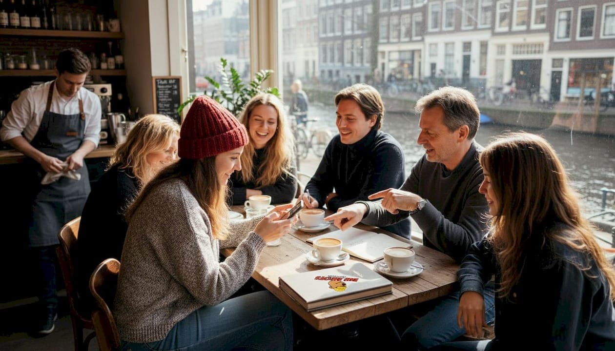 How to book group reservations at Amsterdam cafés