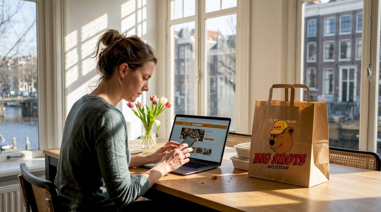 How to order food online from Amsterdam restaurants