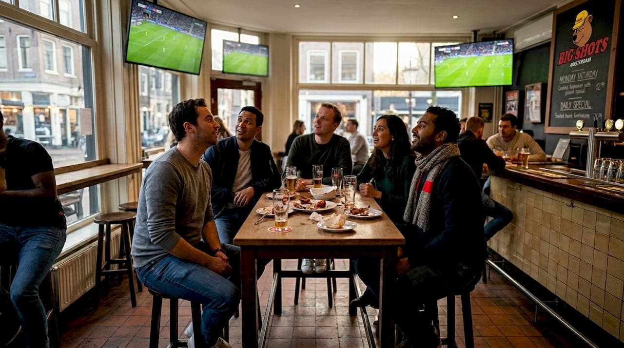 How to host events at a sports bar in Amsterdam