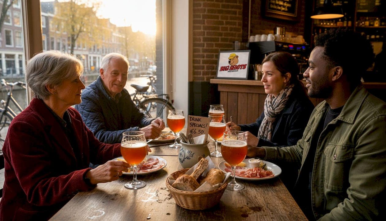 Why dining and drinking together makes Amsterdam unforgettable