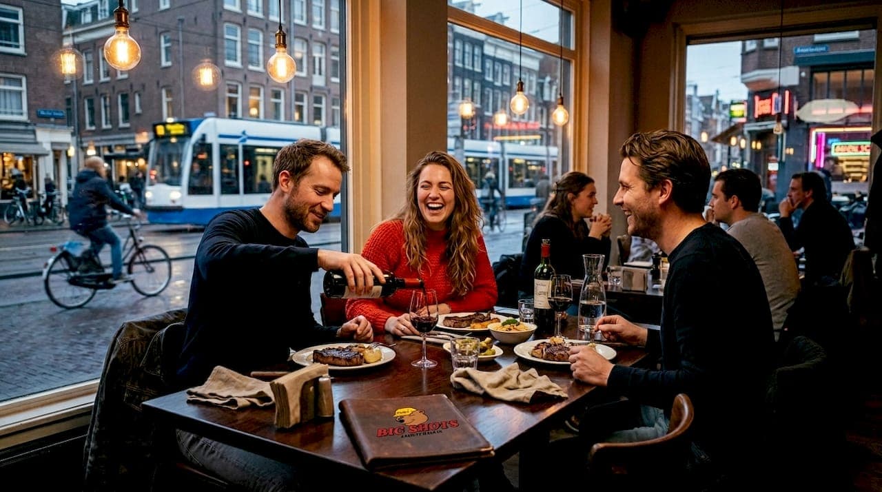 How steakhouses shape Amsterdam's vibrant social scene