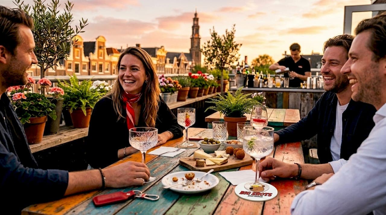 Amsterdam bar terrace guide: lively spots for drinks and sports