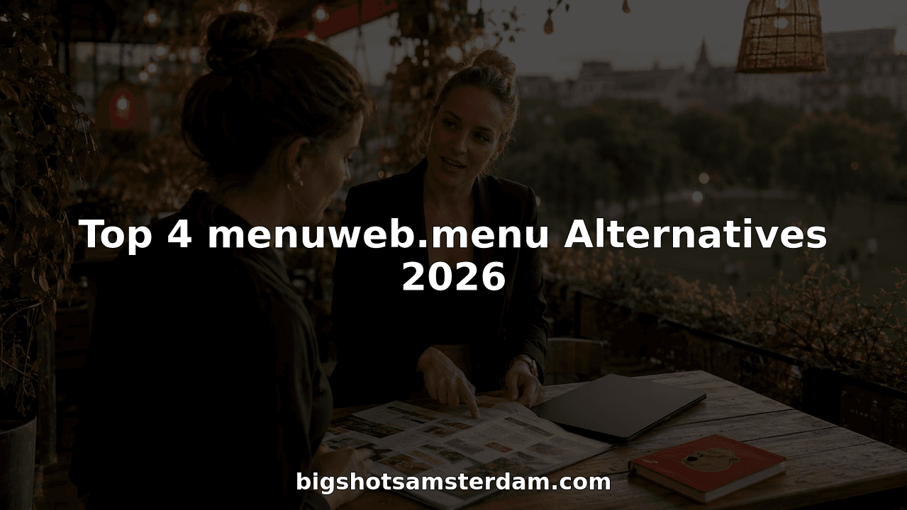 Top 4 menuweb.menu Alternatives 2026
