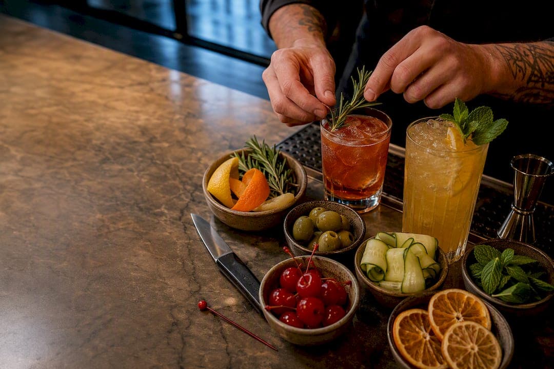 Stock 6–8 Versatile Cocktail Garnishes for Your Home Bar